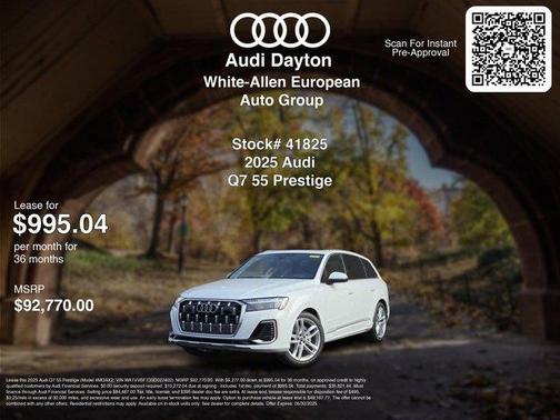 2025 Audi Q7 55 Prestige