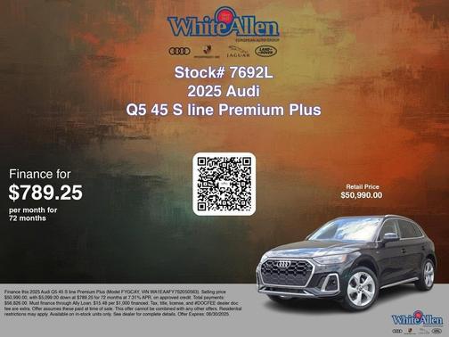 2025 Audi Q5 45 S line quattro Premium