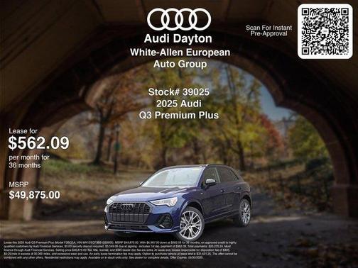 2025 Audi Q3 45 S line Premium