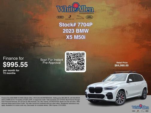 2023 BMW X5 M50i