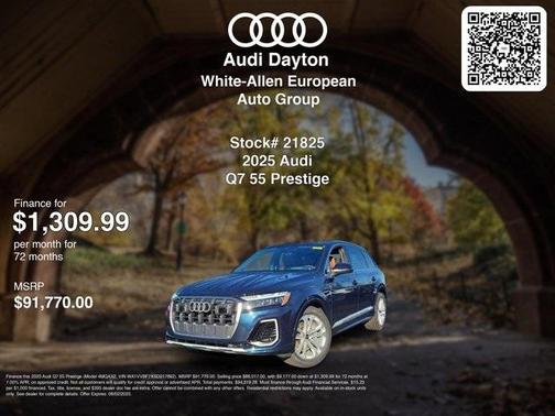 2025 Audi Q7 55 Prestige