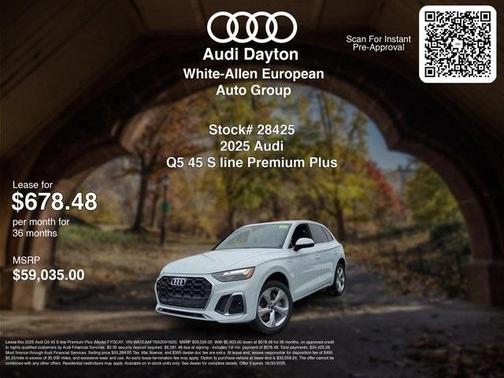 2025 Audi Q5 45 S line quattro Premium