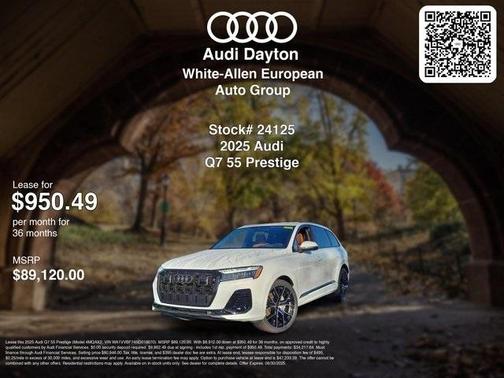 2025 Audi Q7 55 Prestige