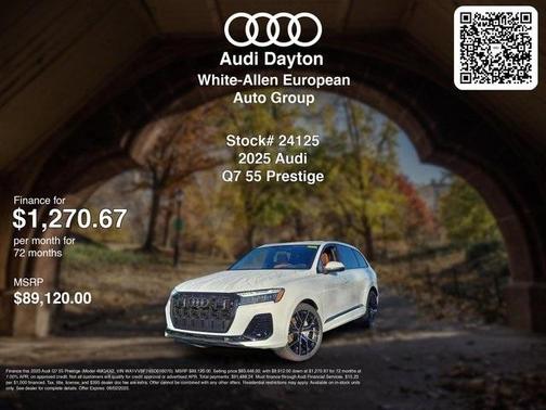 2025 Audi Q7 55 Prestige