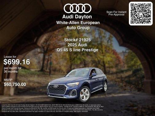 2025 Audi Q5 45 S line quattro Premium