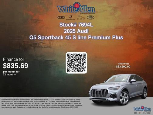 2025 Audi Q5 45 S line quattro Premium