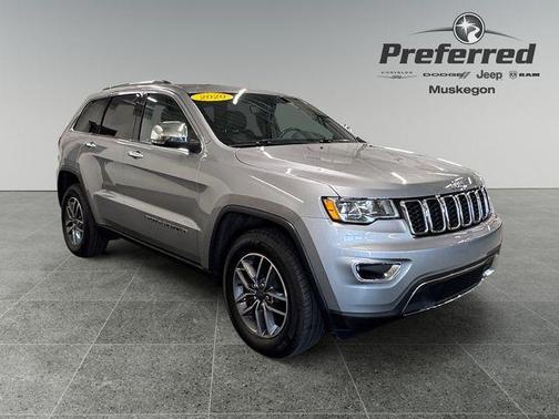 Billet Silver Metallic Clearcoat 2020 Jeep Grand Cherokee Limited