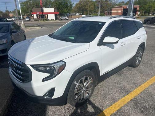 Summit White 2019 GMC Terrain SLT