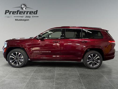 Velvet Red Pearlcoat 2025 Jeep Grand Cherokee L Overland