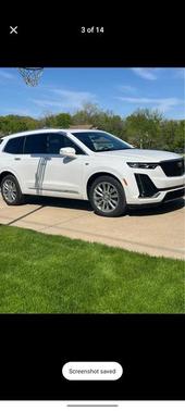 Crystal White Tri-Coat 2021 Cadillac XT6 Premium Luxury AWD