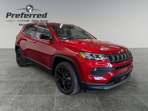 Red 2026 Jeep Compass Latitude