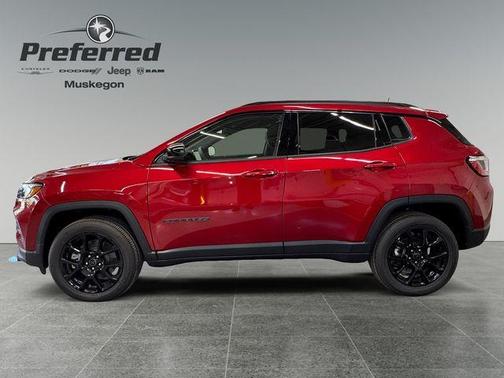 Red 2026 Jeep Compass Latitude