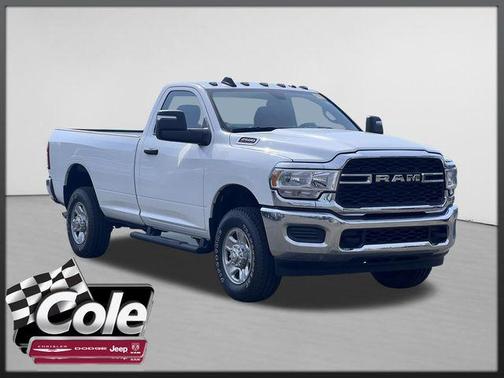 Bright White Clearcoat 2023 RAM 2500 Tradesman Regular Cab 4x4 8' Box