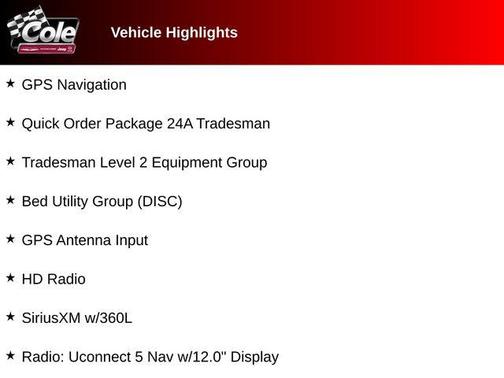2025 RAM 3500 Tradesman Crew Cab 4x4 8' Box