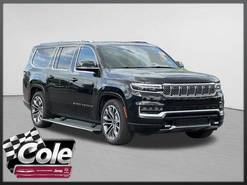 Diamond Black Crystal Pearlcoat 2024 Jeep Grand Wagoneer L Series III 4x4
