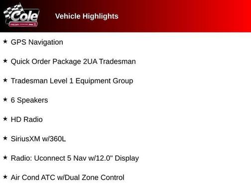 2025 RAM 2500 Tradesman Regular Cab 4x4 8' Box