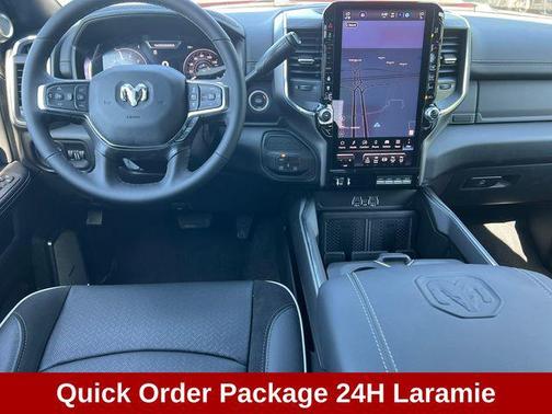 Molten Red Pearlcoat 2026 RAM 3500 Laramie Mega Cab 4x4 6'4' Box