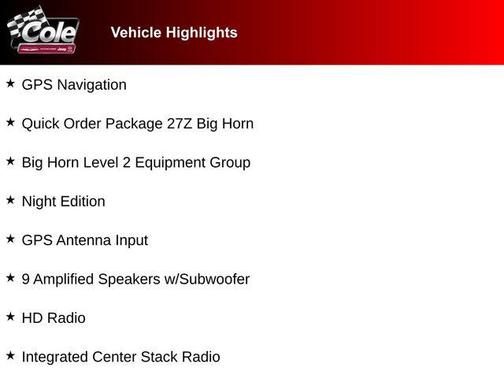 2026 RAM 1500 Big Horn/Lone Star