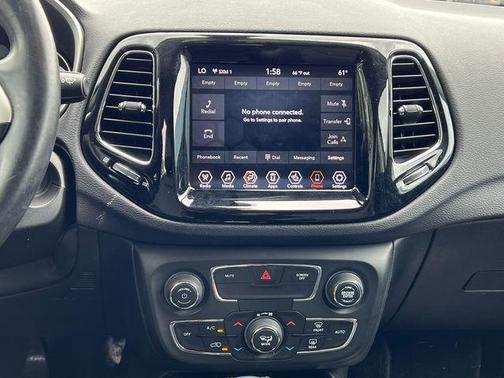 Diamond Black Crystal Pearlcoat 2020 Jeep Compass Limited