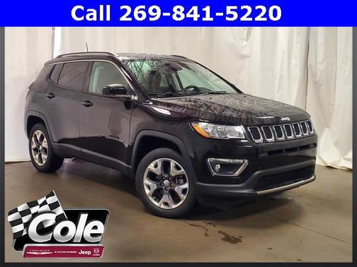 Diamond Black Crystal Pearlcoat 2020 Jeep Compass Limited