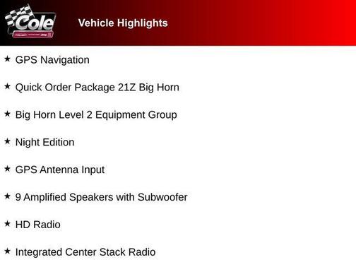 Diamond Black Crystal Pearlcoat 2026 RAM 1500 Big Horn/Lone Star