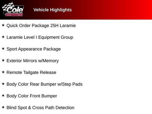 Delmonico Red Pearlcoat 2022 RAM 1500 Laramie