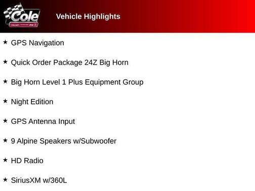 2025 RAM 2500 Big Horn Crew Cab 4x4 6'4' Box