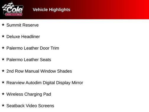 2023 Jeep Grand Cherokee L Summit Reserve