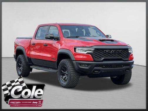 Flame Red Clearcoat 2025 RAM 1500 RHO Crew Cab 4x4 5'7' Box
