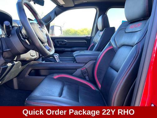 Flame Red Clearcoat 2025 RAM 1500 RHO Crew Cab 4x4 5'7' Box