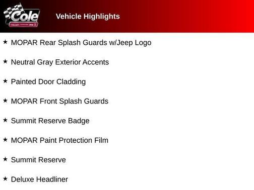 2024 Jeep Grand Cherokee 4xe Summit Reserve