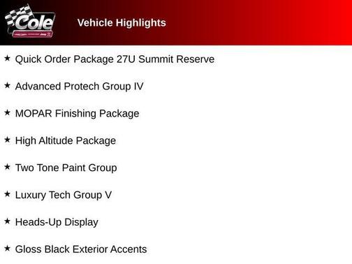 2024 Jeep Grand Cherokee 4xe Summit Reserve