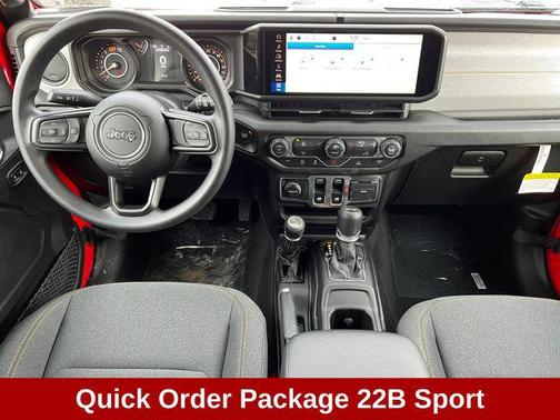 Firecracker Red Clearcoat 2026 Jeep Wrangler Sport