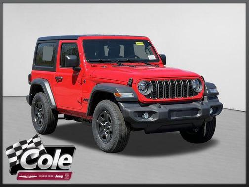 Firecracker Red Clearcoat 2026 Jeep Wrangler Sport