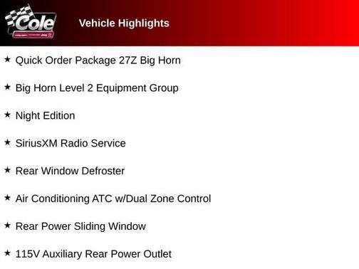 2021 RAM 1500 Big Horn/Lone Star