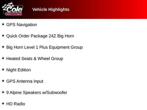 2025 RAM 3500 Big Horn Crew Cab 4x4 8' Box