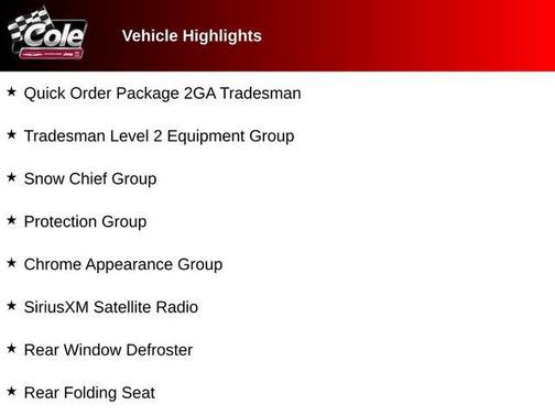 2022 RAM 2500 Tradesman Crew Cab 4x4 8' Box