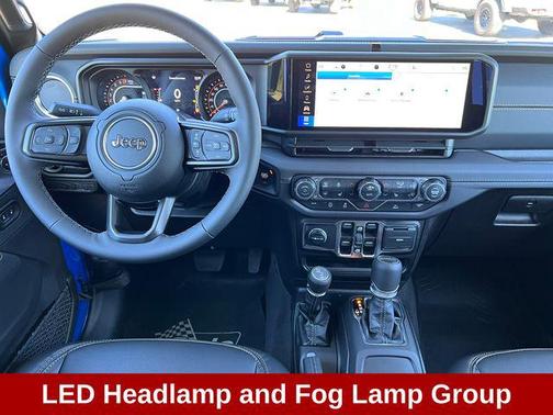 Hydro Blue Pearlcoat 2026 Jeep Gladiator Sahara 4x4
