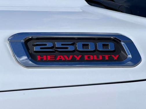 Bright White Clearcoat 2025 RAM 2500 Longhorn