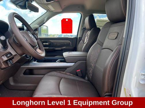 Bright White Clearcoat 2025 RAM 2500 Longhorn