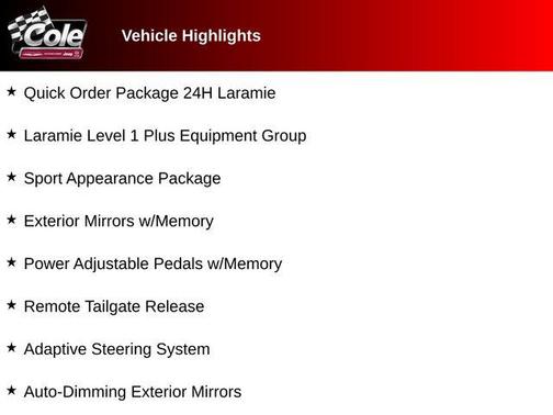 2025 RAM 3500 Laramie Crew Cab 4x4 6'4' Box