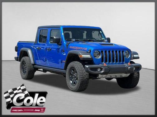 Hydro Blue Pearlcoat 2021 Jeep Gladiator Mojave 4x4