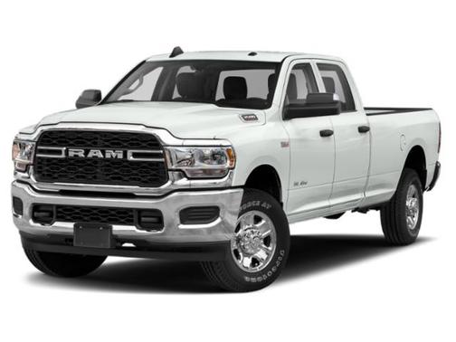 Bright White Clearcoat 2019 RAM 3500 Tradesman Crew Cab 4x4 8' Box