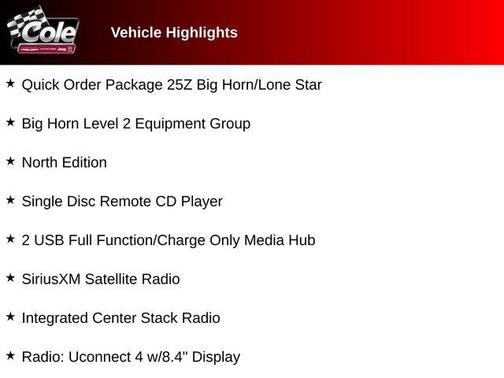 2019 RAM 1500 Big Horn