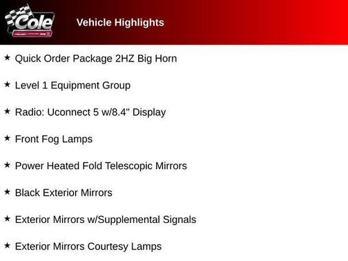 2024 RAM 3500 Big Horn Crew Cab 4x4 8' Box