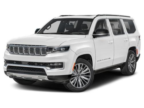 Bright White Clearcoat 2025 Jeep Grand Wagoneer Series III Obsidian 4x4