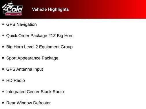 2026 RAM 1500 Big Horn/Lone Star