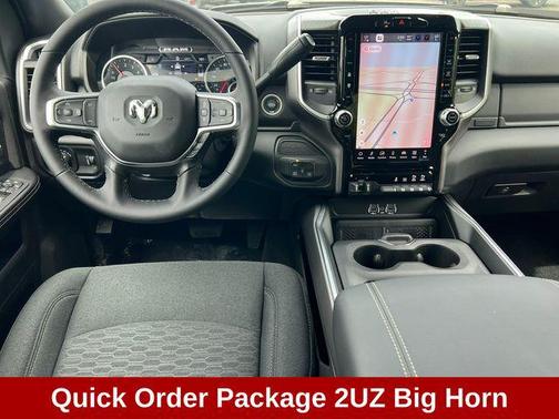 Ceramic Gray Clearcoat 2026 RAM 2500 Big Horn Crew Cab 4x4 6'4' Box