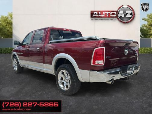 Delmonico Red Pearlcoat 2017 RAM 1500 Laramie