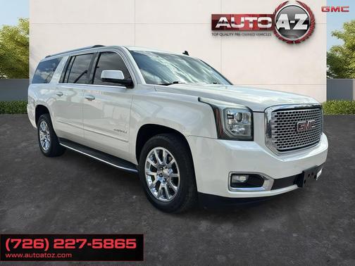 White Diamond Tricoat 2015 GMC Yukon XL 1500 Denali